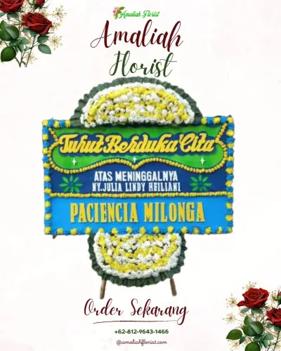 Papan Bunga Duka kenanga