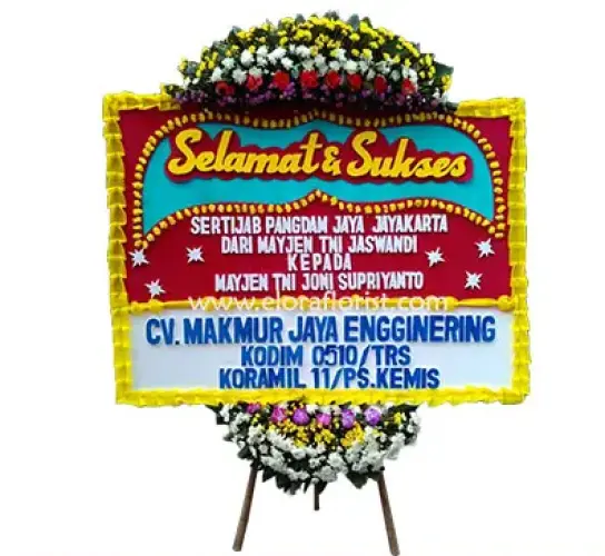 Karangan Bunga kenanga