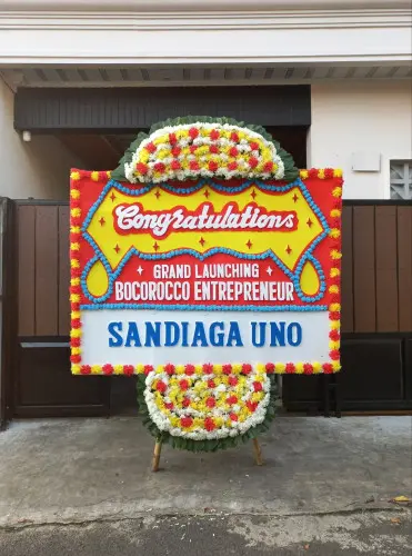 Papan Bunga Opening kenanga